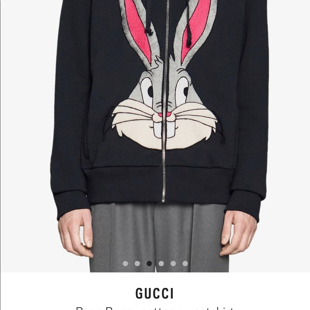 Gucci Bugs Bunny Hoodie 100% Authentic MSRP $1,980 - Picture 8 of 8